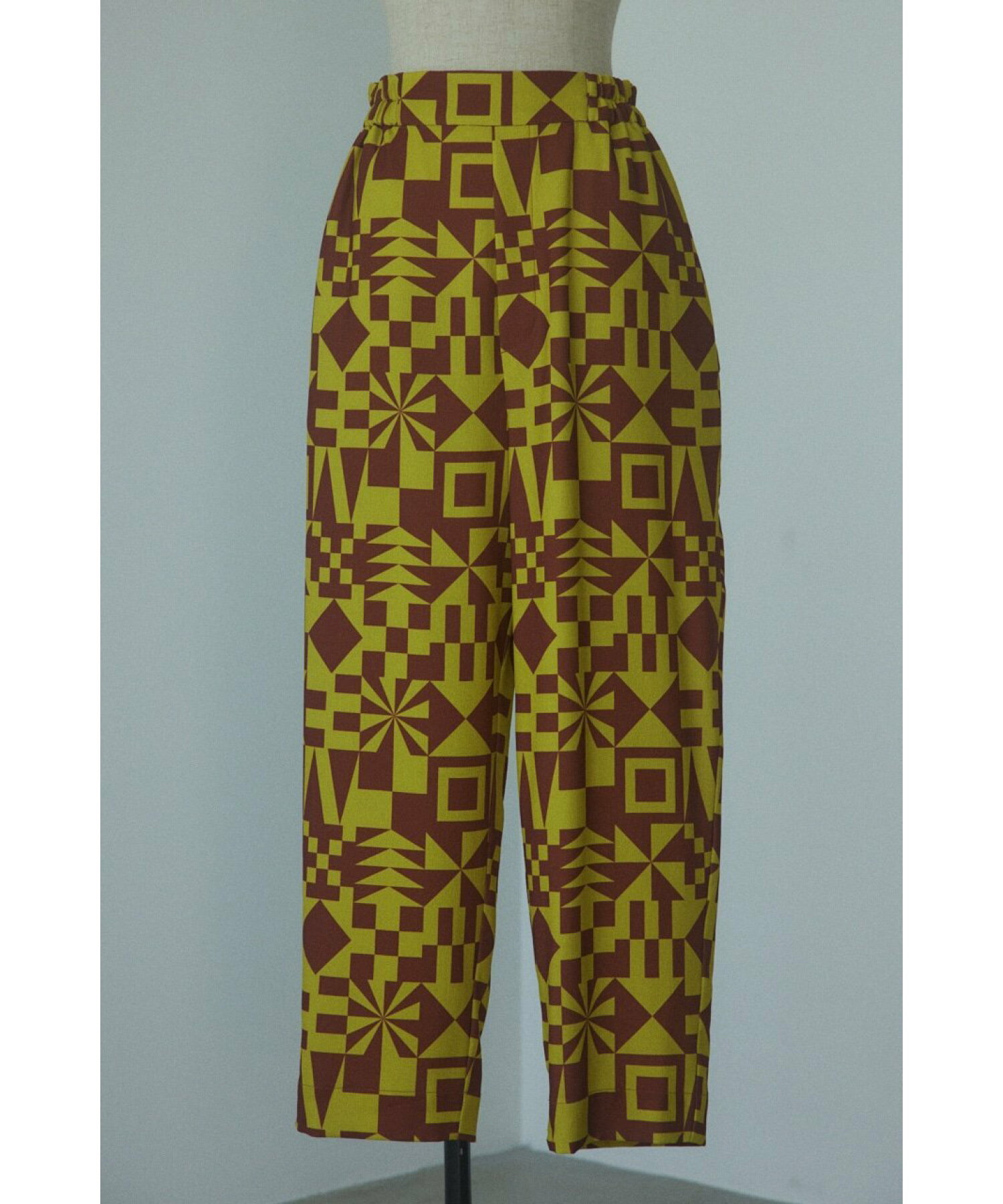 cocoon patterned pants